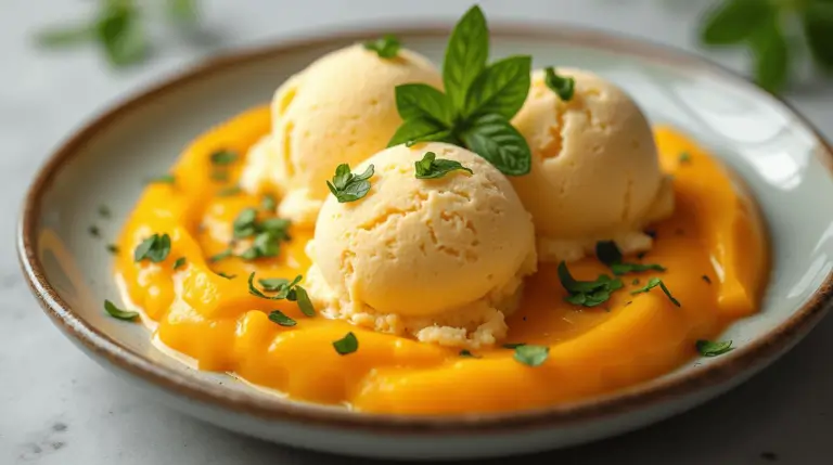 Mango Propitious Ice Cream